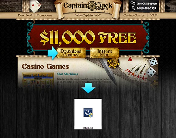 Captain Jack Casino Download